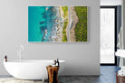 Ocean Meets Land-Wall_Art-180 x 110cm-Mounted Canvas-White-Pixalot