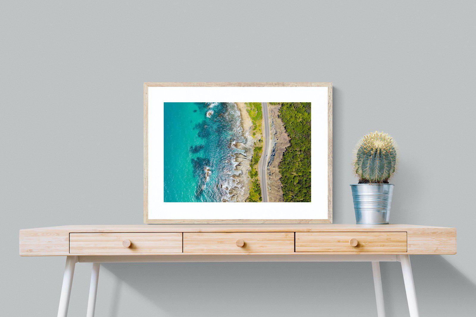 Ocean Meets Land-Wall_Art-80 x 60cm-Framed Print-Wood-Pixalot