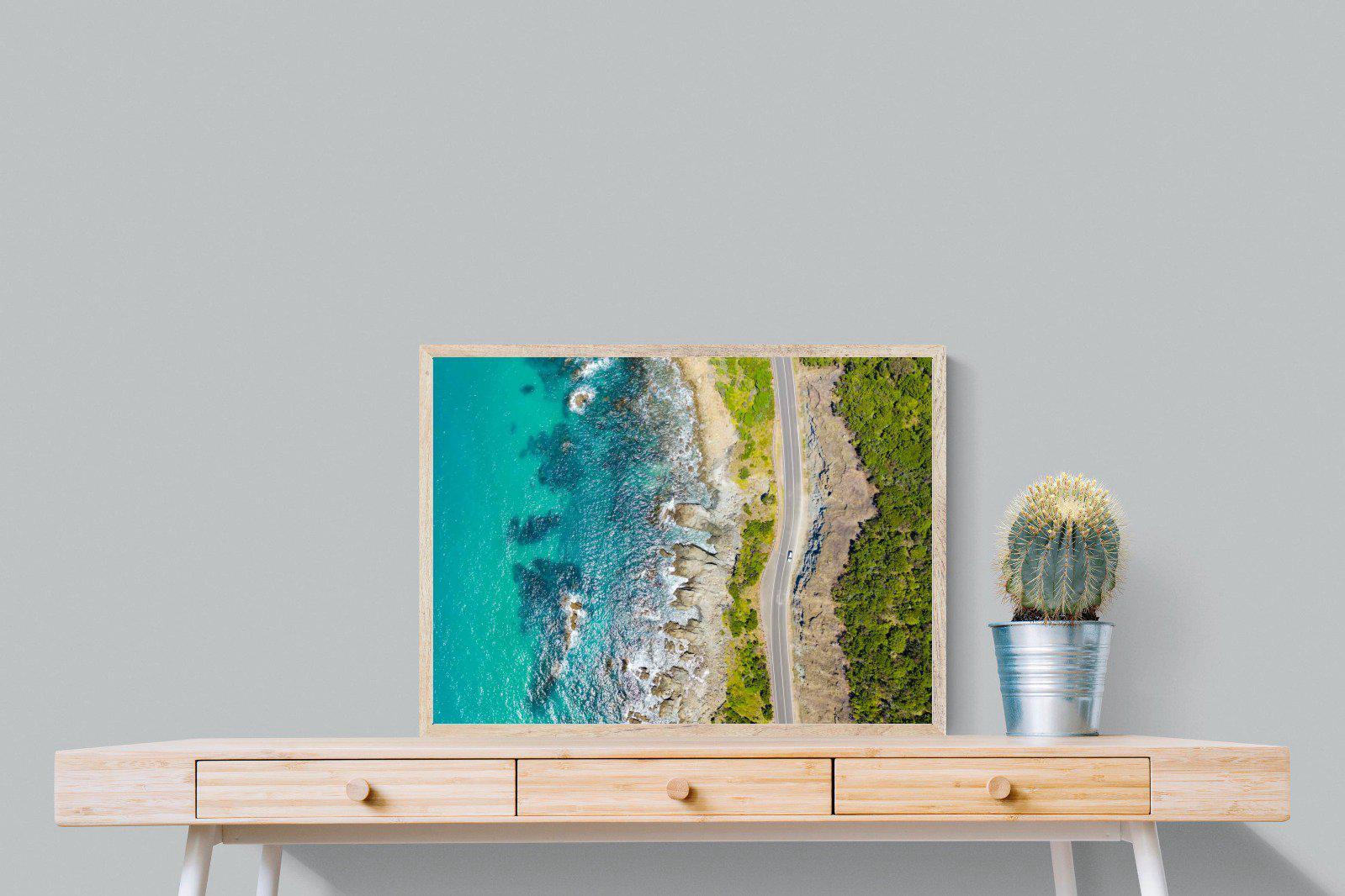 Ocean Meets Land-Wall_Art-80 x 60cm-Mounted Canvas-Wood-Pixalot