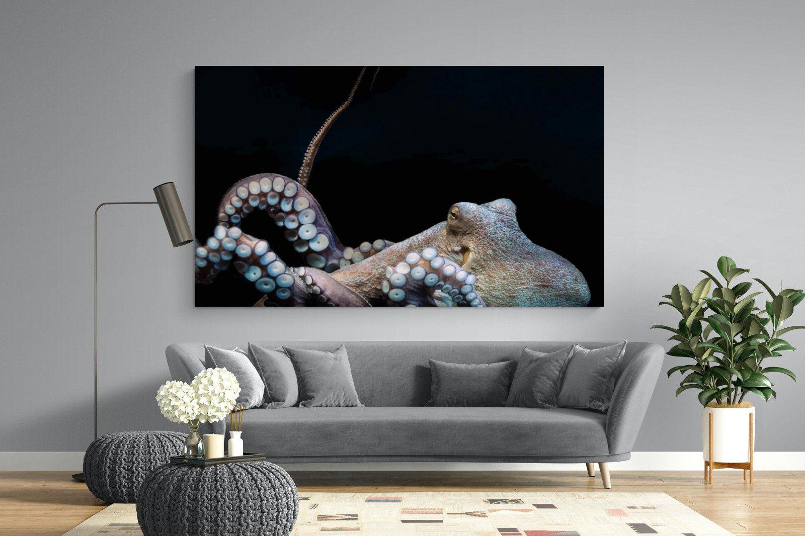 Octopus-Wall_Art-220 x 130cm-Mounted Canvas-No Frame-Pixalot