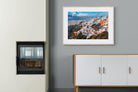 Oia at Sunset-Wall_Art-100 x 75cm-Framed Print-Wood-Pixalot