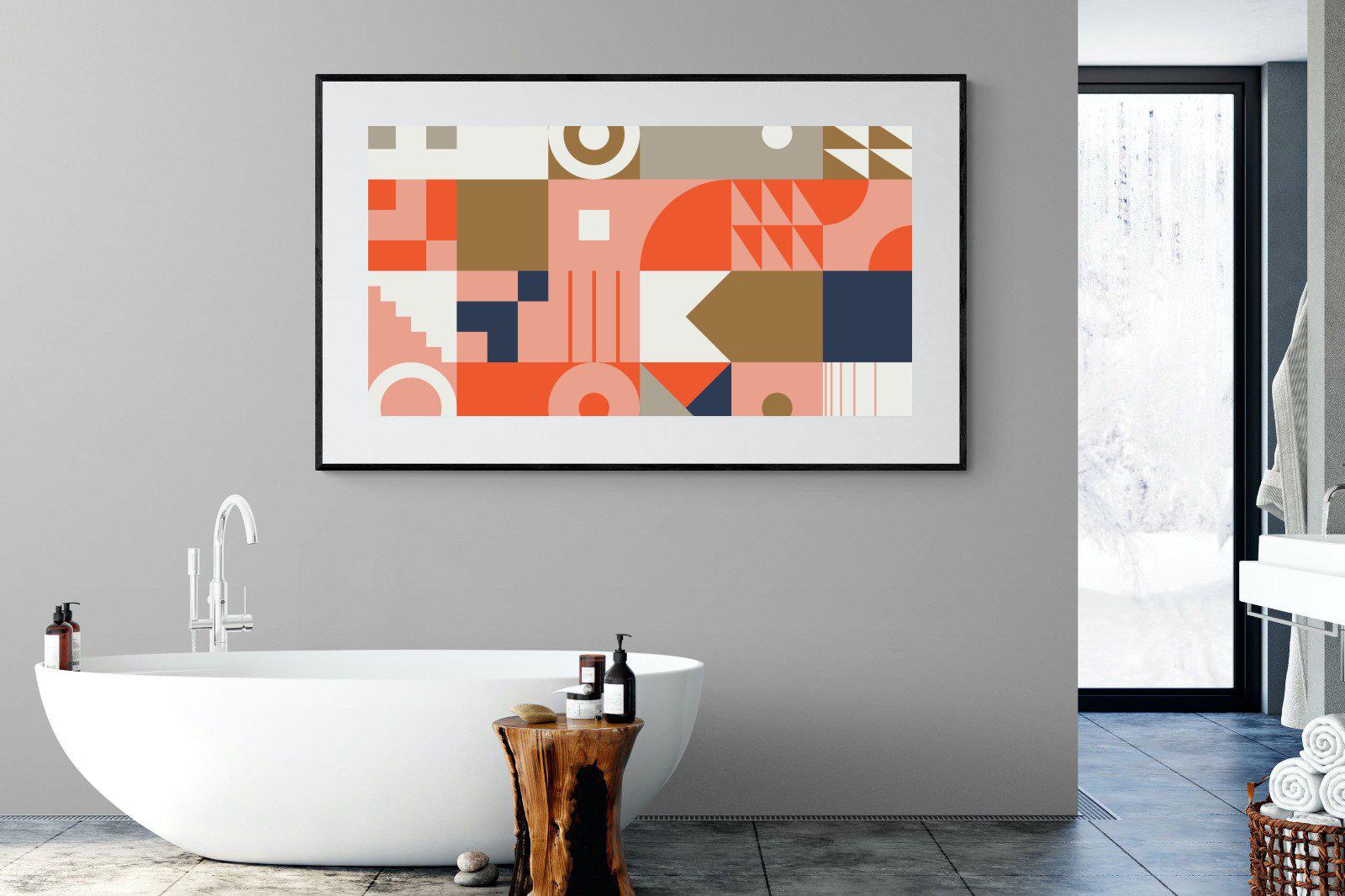 Olaf-Wall_Art-180 x 110cm-Framed Print-Black-Pixalot