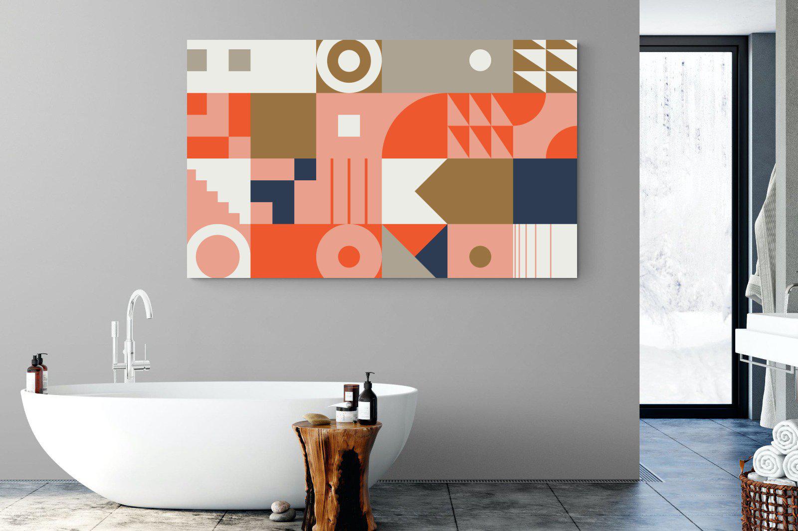 Olaf-Wall_Art-180 x 110cm-Mounted Canvas-No Frame-Pixalot