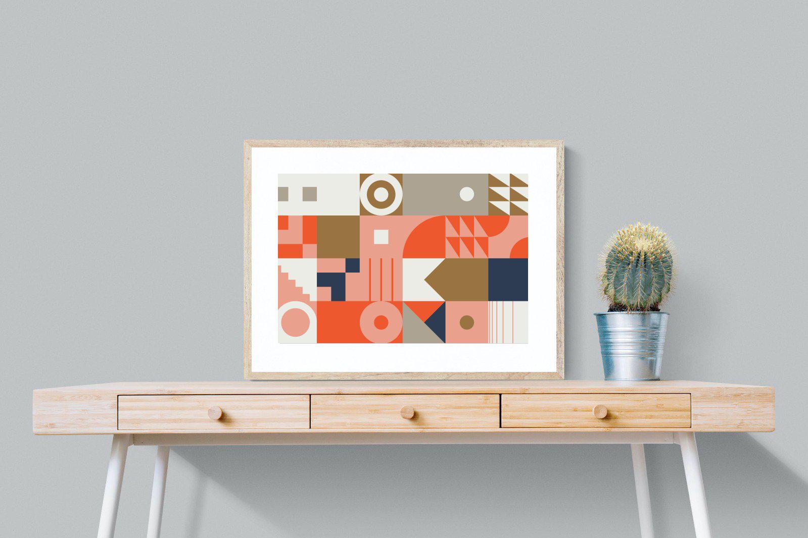 Olaf-Wall_Art-80 x 60cm-Framed Print-Wood-Pixalot