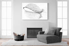 Old Leaf-Wall_Art-150 x 100cm-Mounted Canvas-White-Pixalot