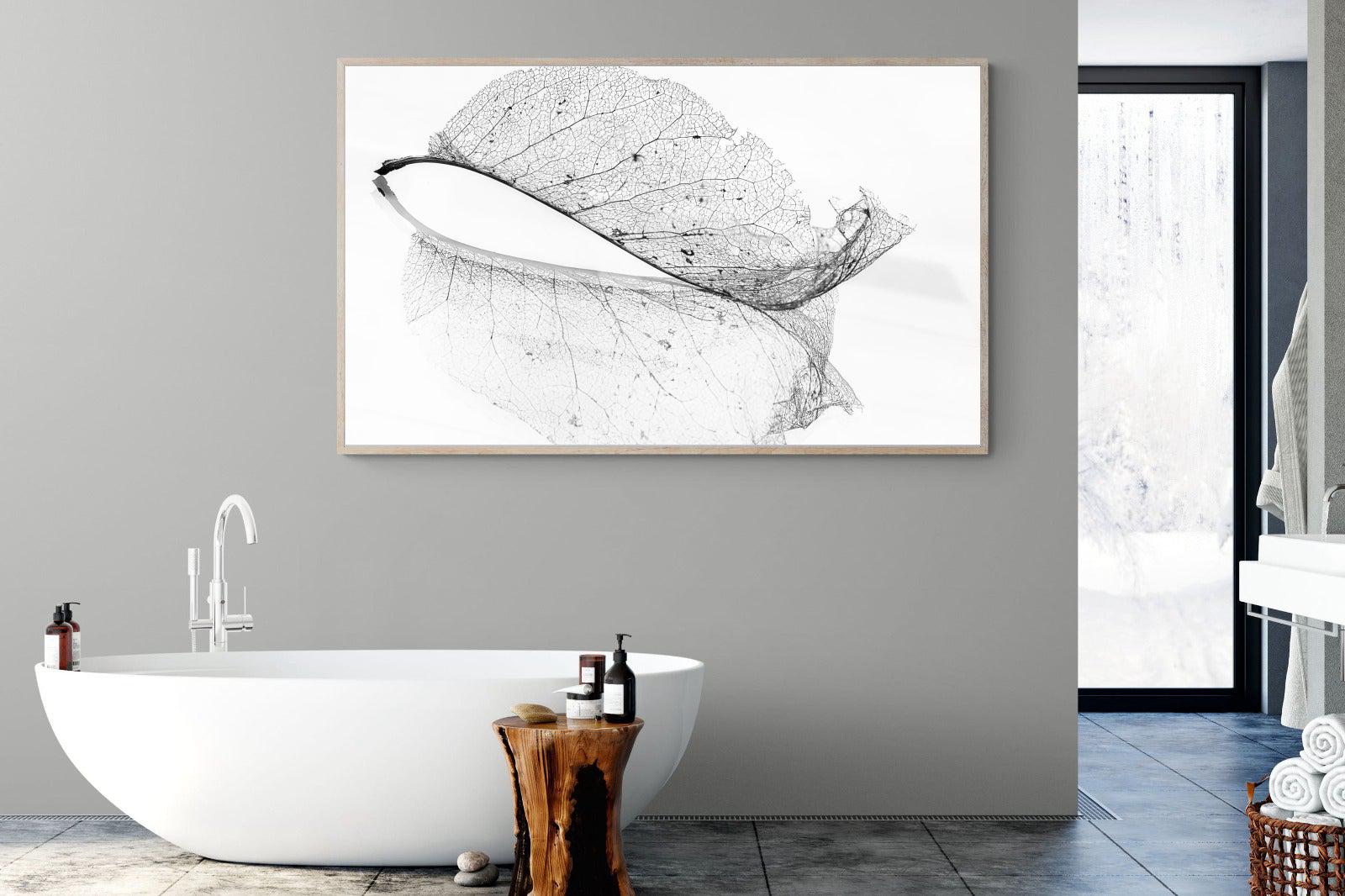Old Leaf-Wall_Art-180 x 110cm-Mounted Canvas-Wood-Pixalot
