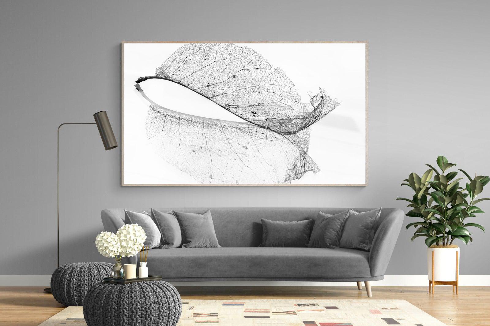 Old Leaf-Wall_Art-220 x 130cm-Mounted Canvas-Wood-Pixalot