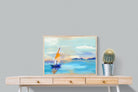 One Sail-Wall_Art-80 x 60cm-Mounted Canvas-Wood-Pixalot