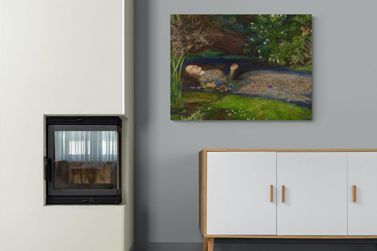 Ophelia-Wall_Art-100 x 75cm-Mounted Canvas-No Frame-Pixalot
