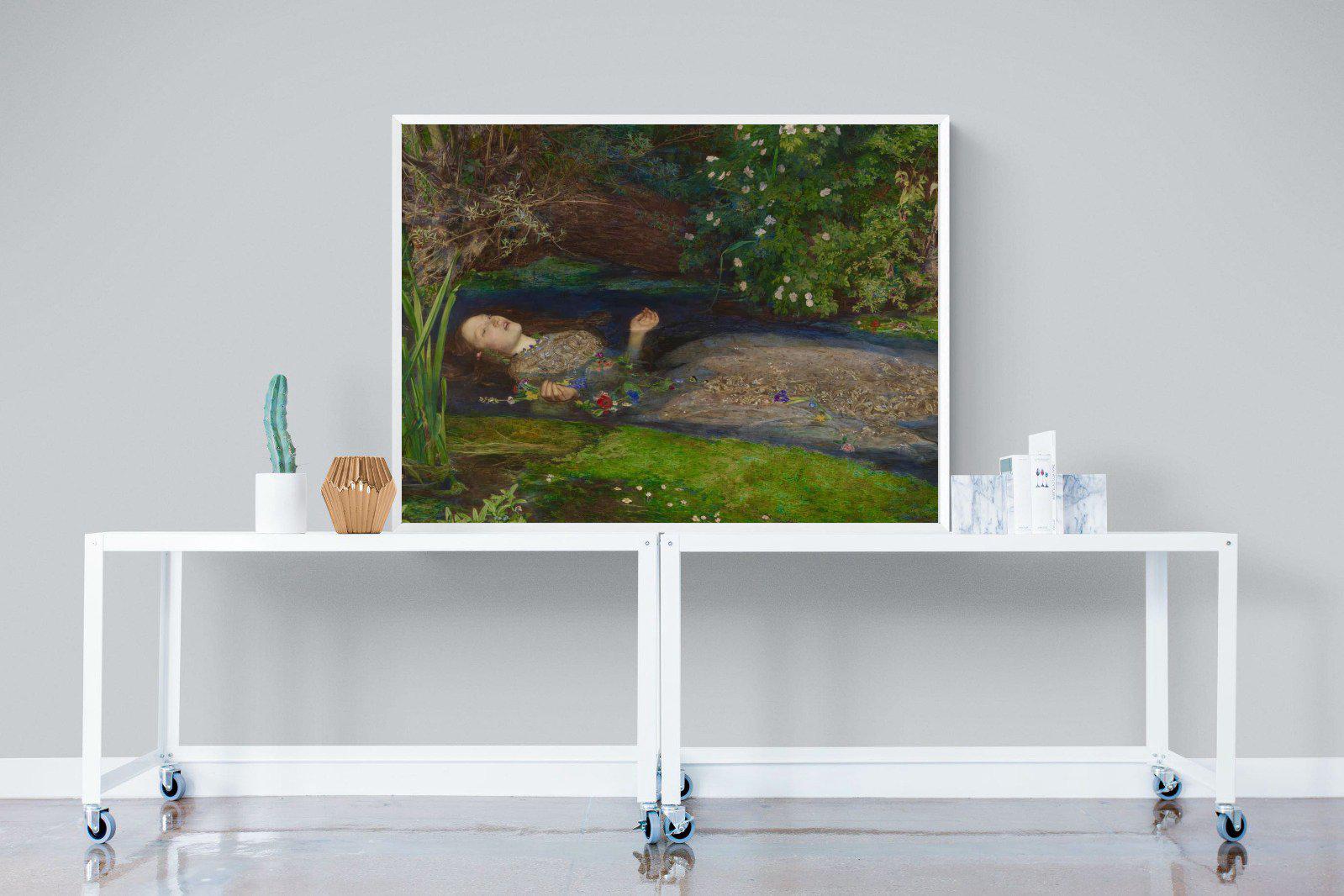 Ophelia-Wall_Art-120 x 90cm-Mounted Canvas-White-Pixalot