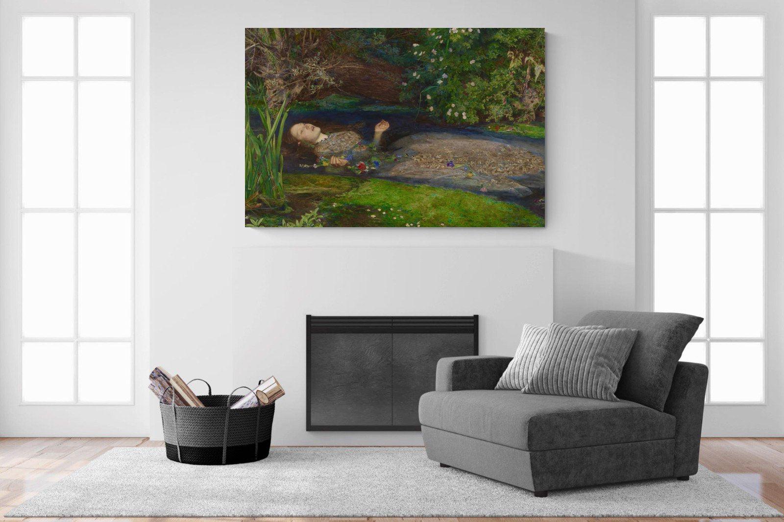 Ophelia-Wall_Art-150 x 100cm-Mounted Canvas-No Frame-Pixalot