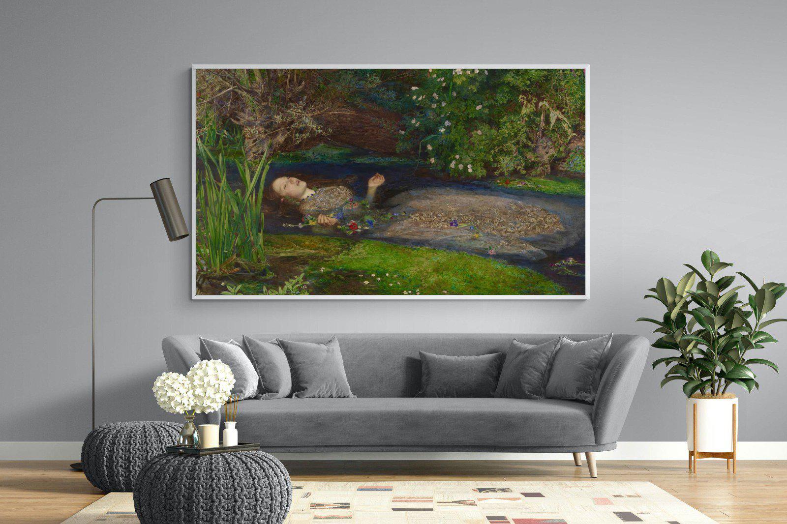 Ophelia-Wall_Art-220 x 130cm-Mounted Canvas-White-Pixalot