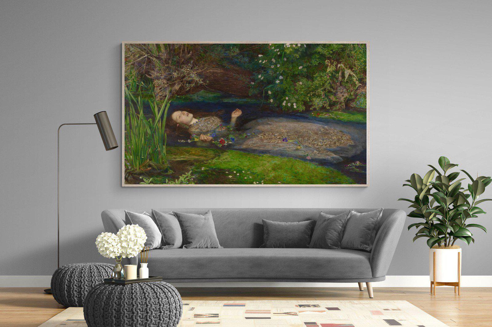Ophelia-Wall_Art-220 x 130cm-Mounted Canvas-Wood-Pixalot