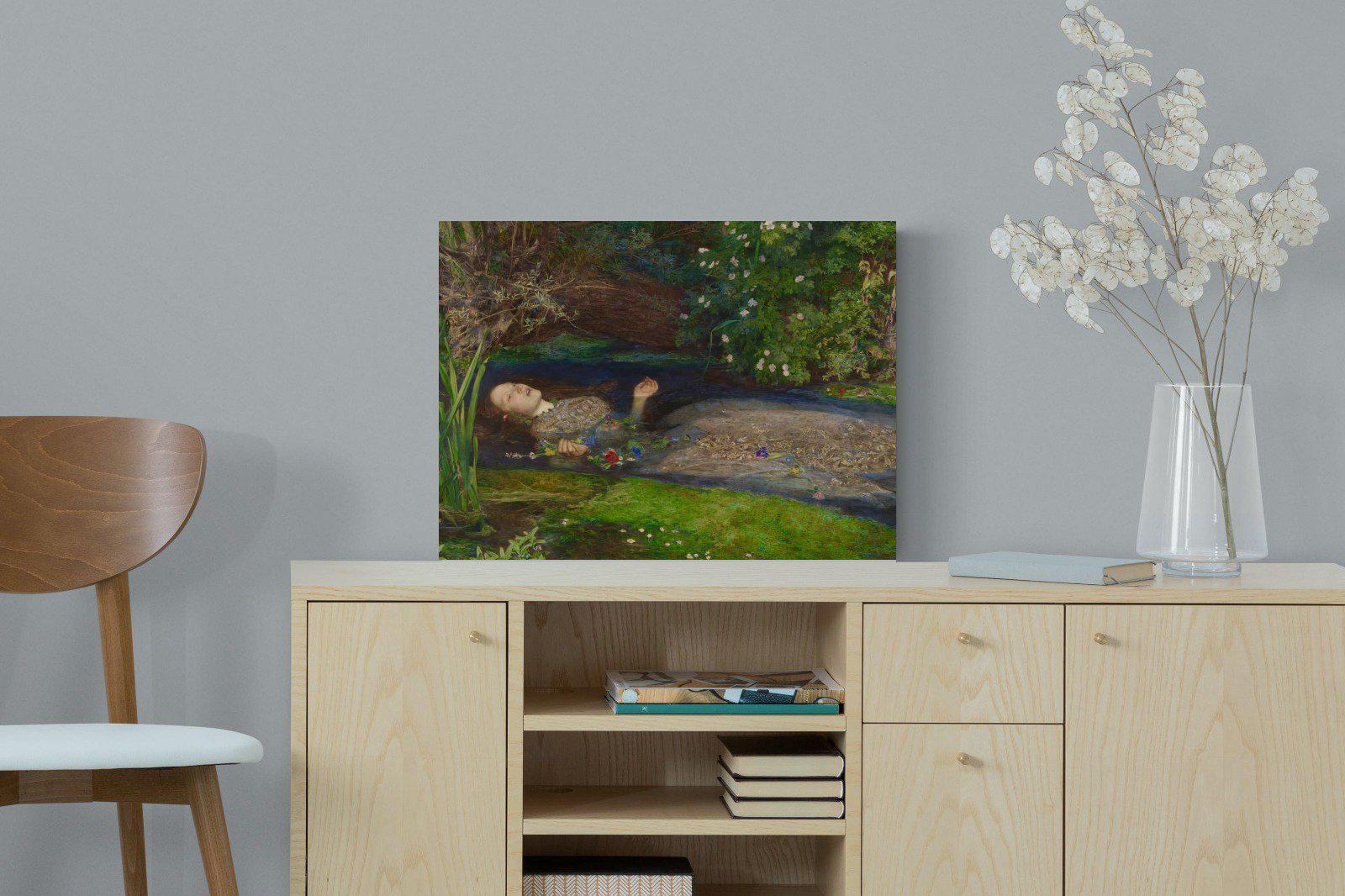 Ophelia-Wall_Art-60 x 45cm-Mounted Canvas-No Frame-Pixalot
