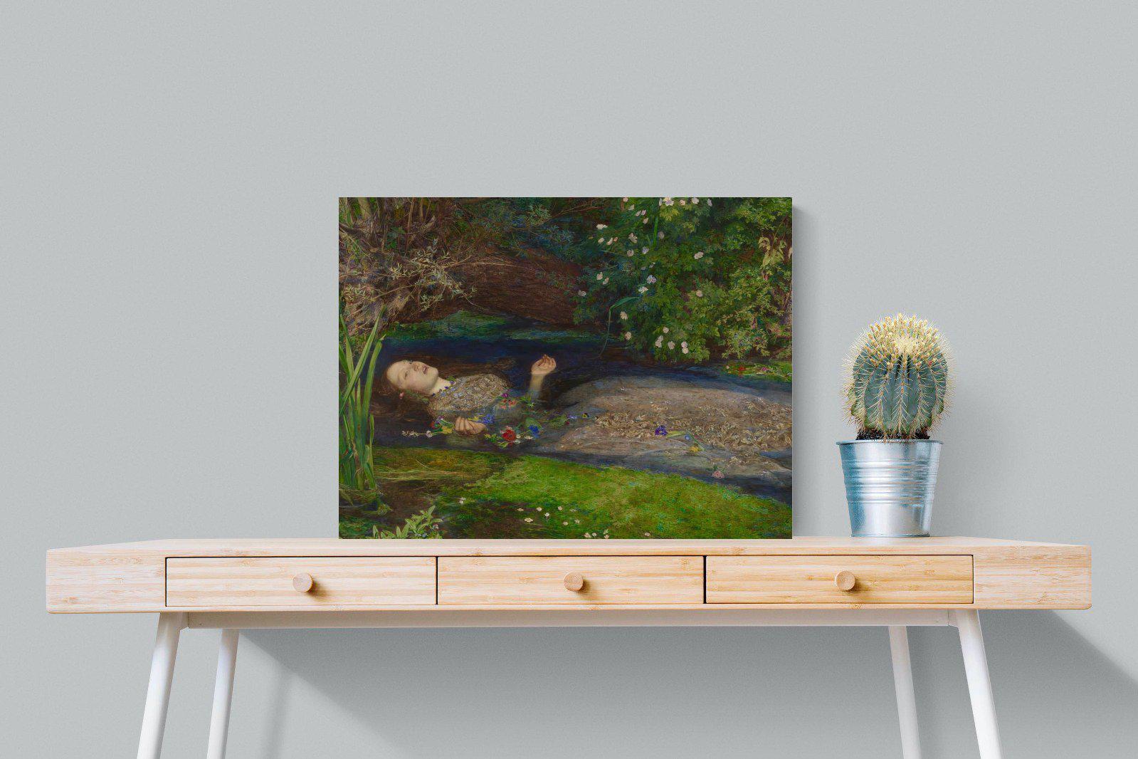 Ophelia-Wall_Art-80 x 60cm-Mounted Canvas-No Frame-Pixalot