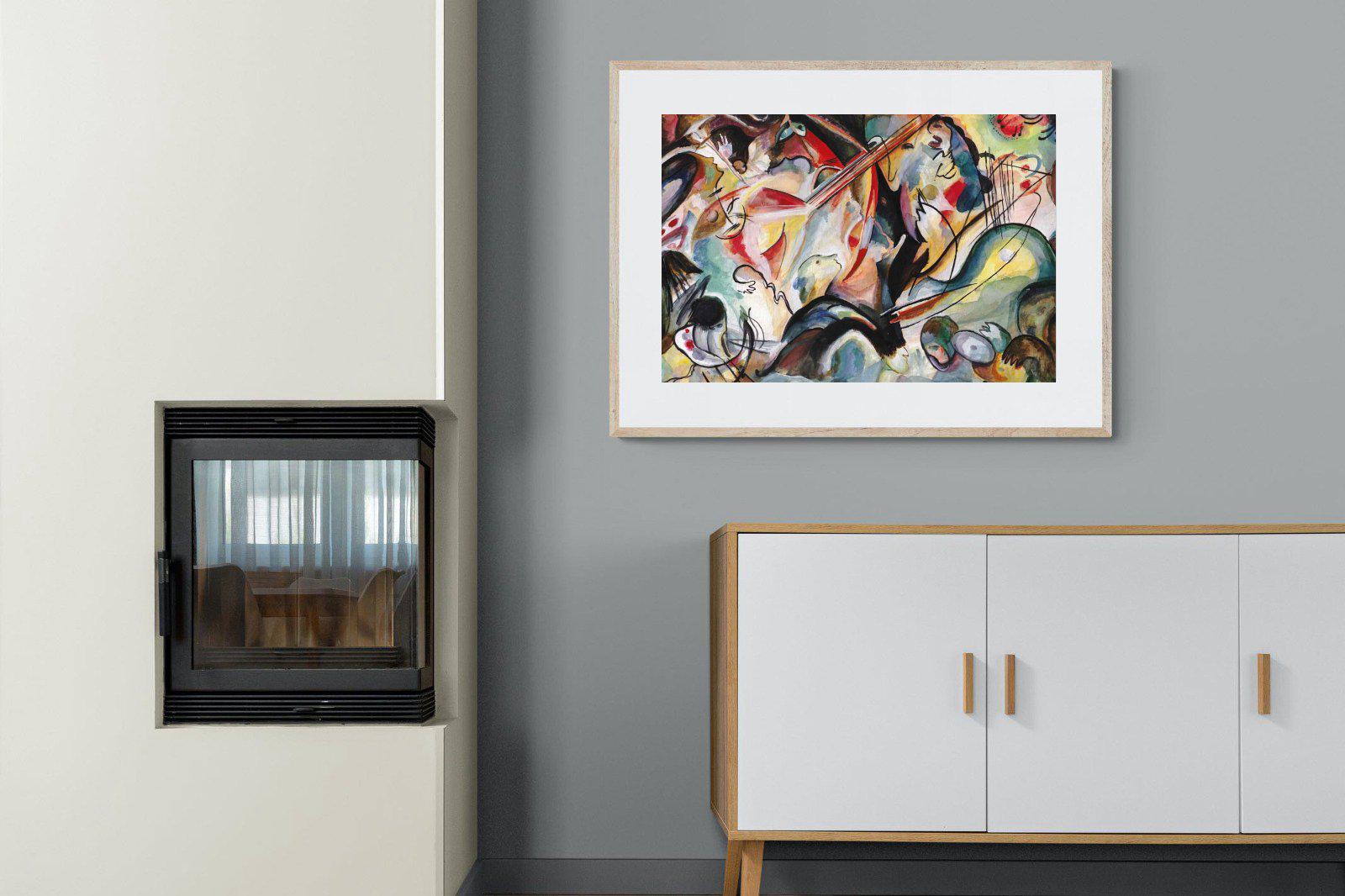 Orchestral Art-Wall_Art-100 x 75cm-Framed Print-Wood-Pixalot