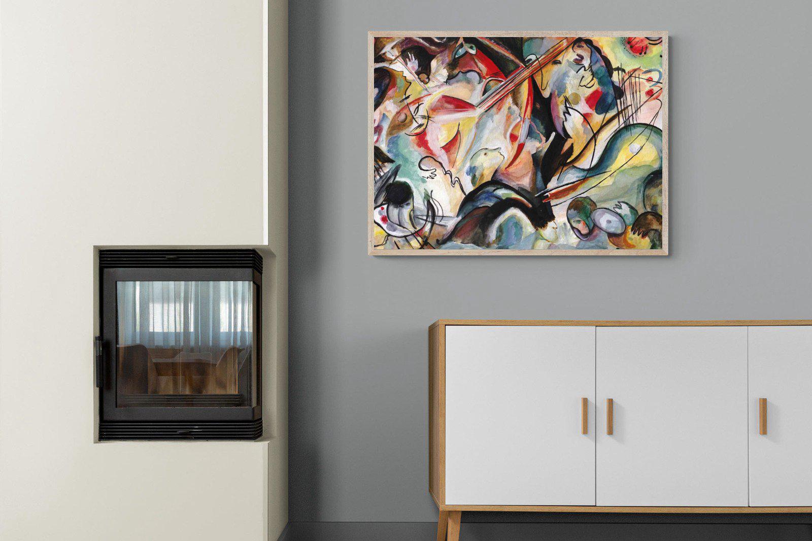 Orchestral Art-Wall_Art-100 x 75cm-Mounted Canvas-Wood-Pixalot