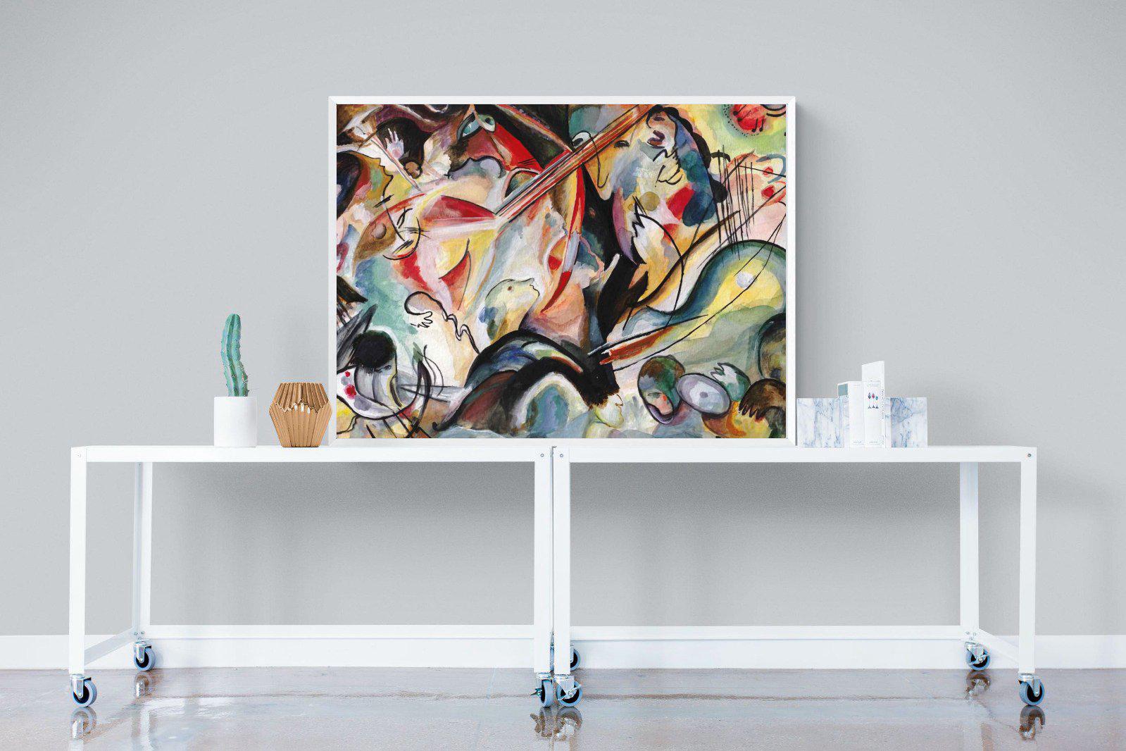 Orchestral Art-Wall_Art-120 x 90cm-Mounted Canvas-White-Pixalot
