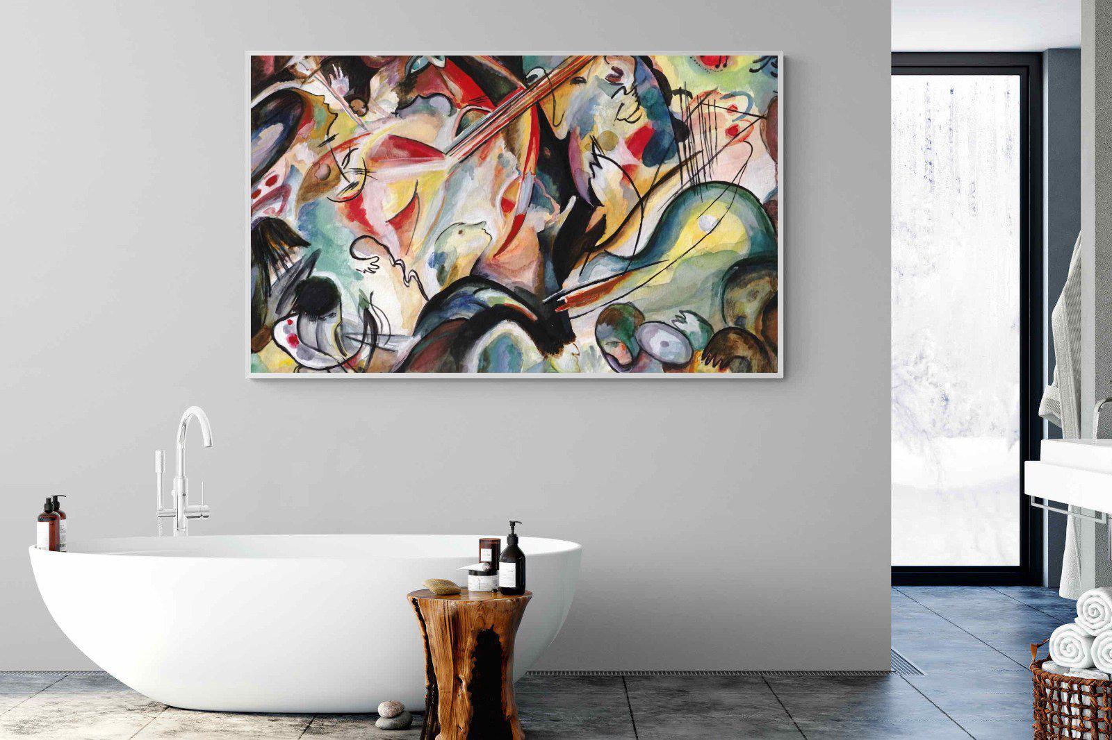 Orchestral Art-Wall_Art-180 x 110cm-Mounted Canvas-White-Pixalot