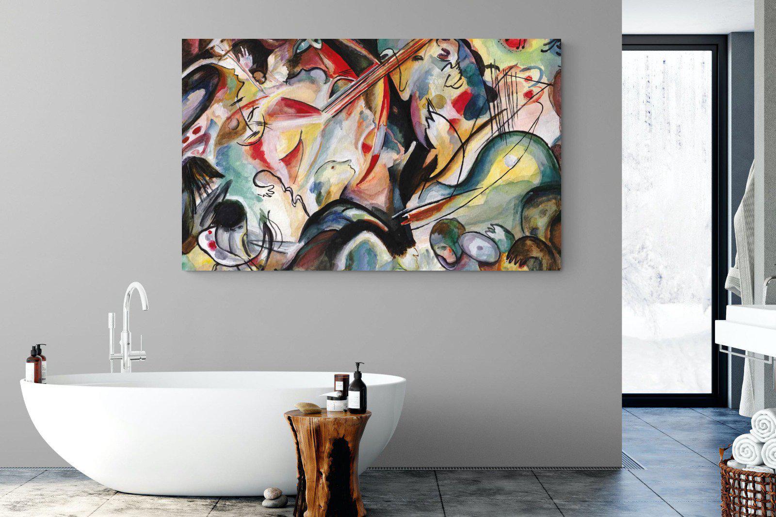 Orchestral Art-Wall_Art-180 x 110cm-Mounted Canvas-No Frame-Pixalot