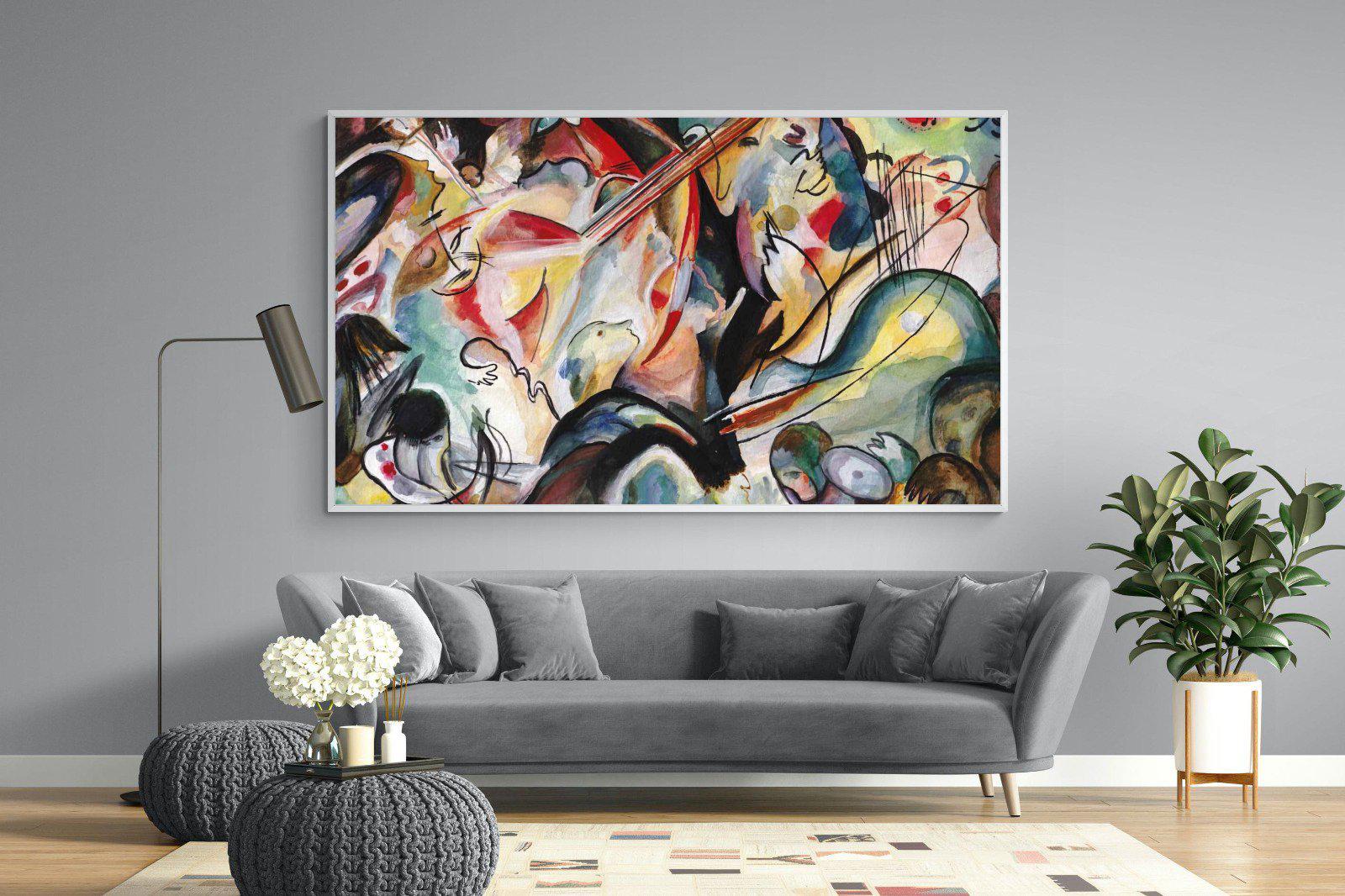 Orchestral Art-Wall_Art-220 x 130cm-Mounted Canvas-White-Pixalot