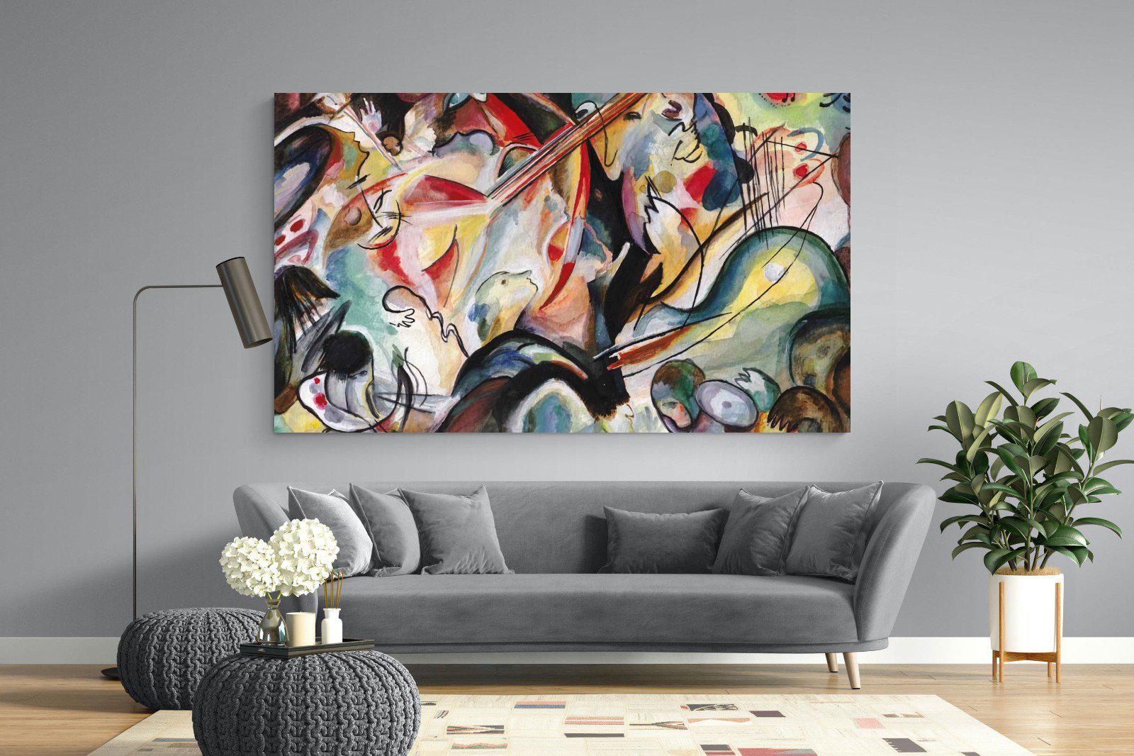 Orchestral Art-Wall_Art-220 x 130cm-Mounted Canvas-No Frame-Pixalot