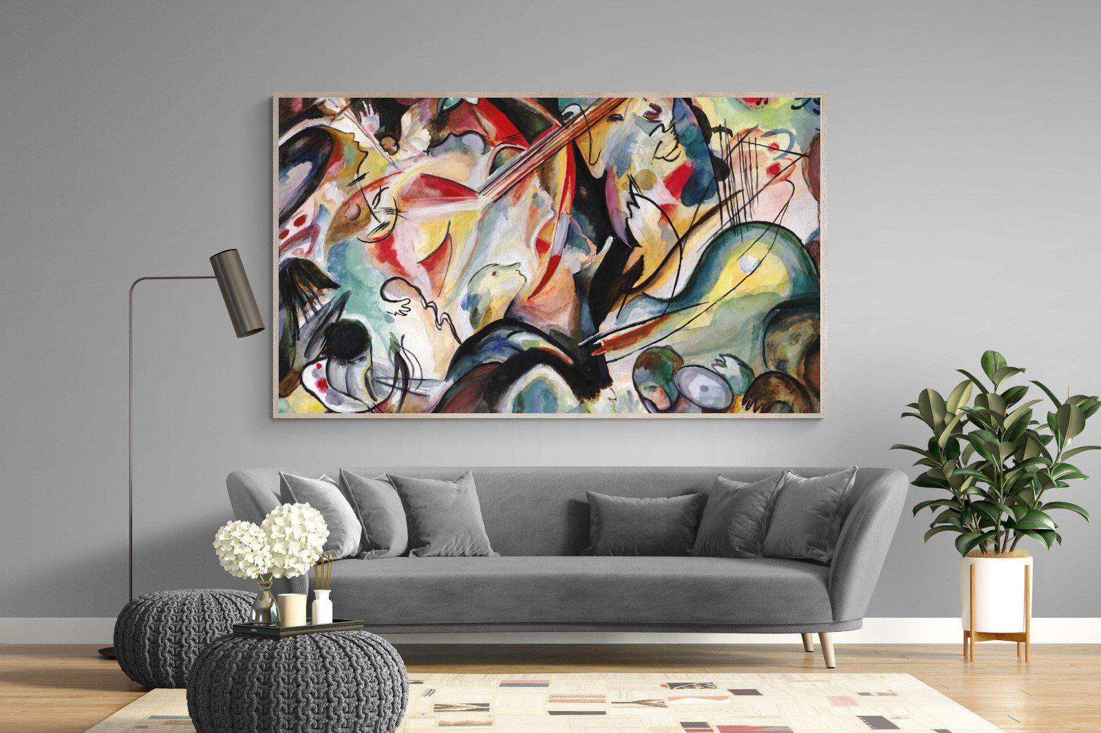 Orchestral Art-Wall_Art-220 x 130cm-Mounted Canvas-Wood-Pixalot