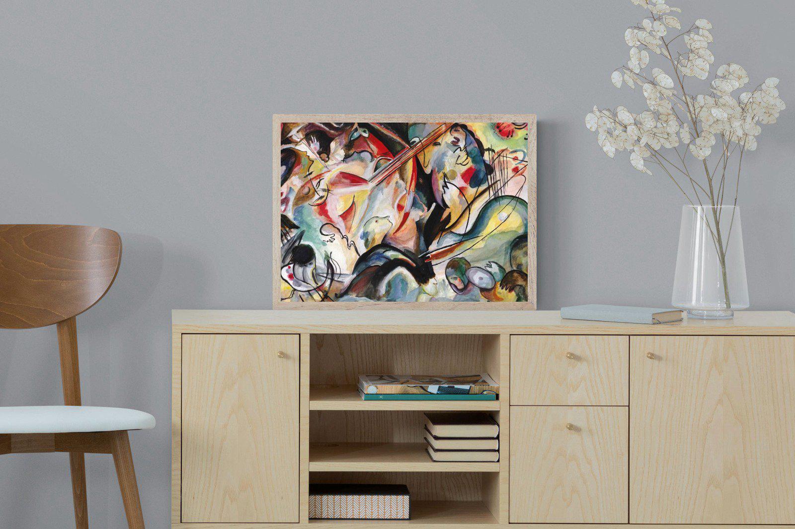 Orchestral Art-Wall_Art-60 x 45cm-Mounted Canvas-Wood-Pixalot
