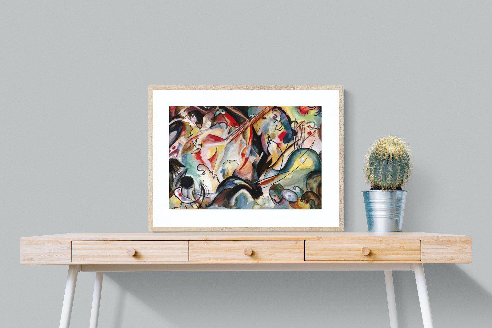 Orchestral Art-Wall_Art-80 x 60cm-Framed Print-Wood-Pixalot