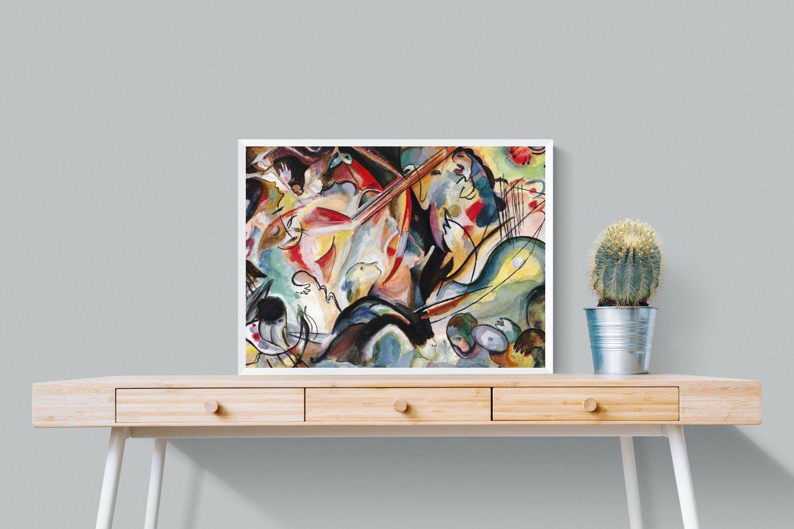 Orchestral Art-Wall_Art-80 x 60cm-Mounted Canvas-White-Pixalot