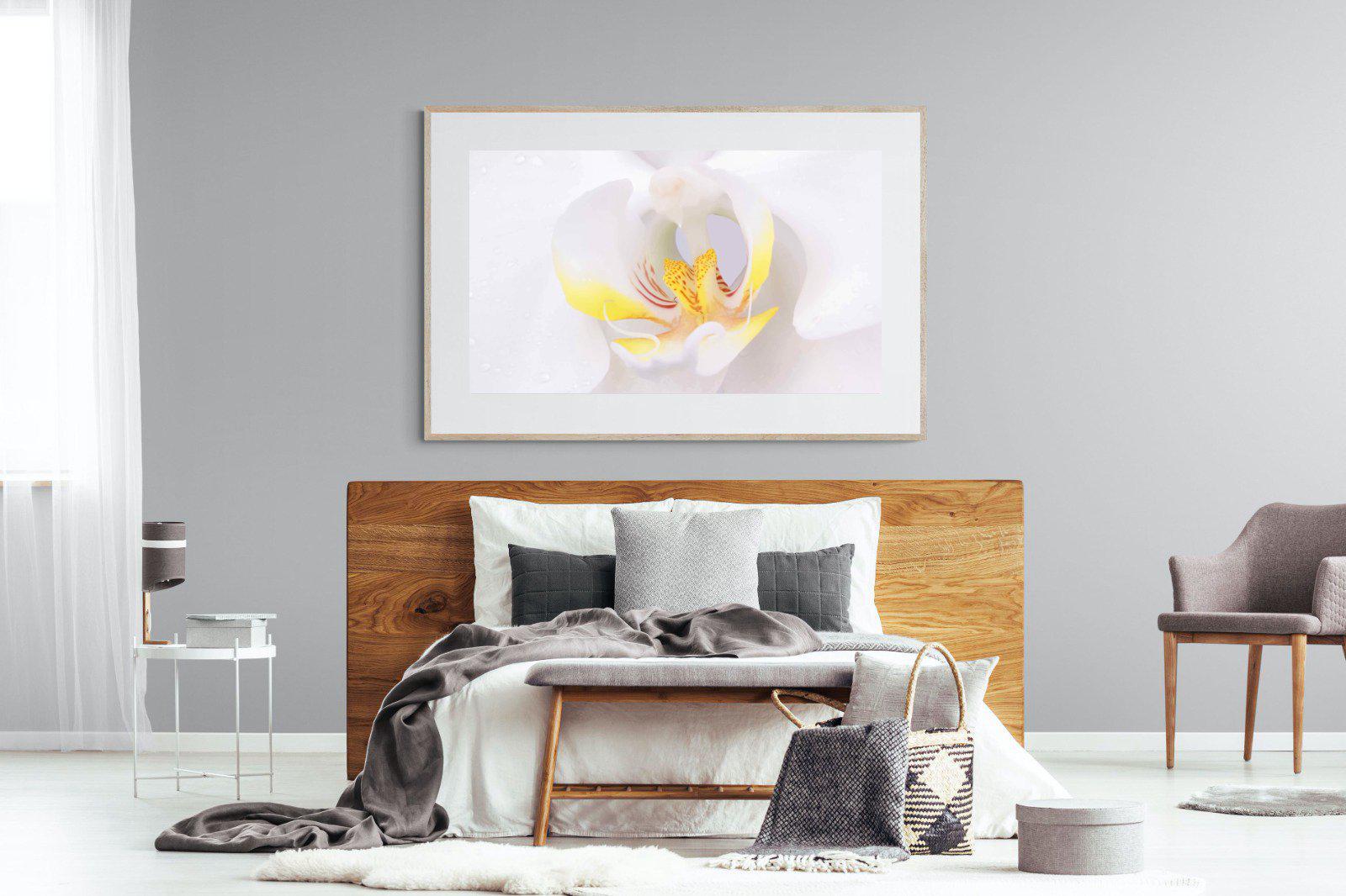 Orchid-Wall_Art-150 x 100cm-Framed Print-Wood-Pixalot