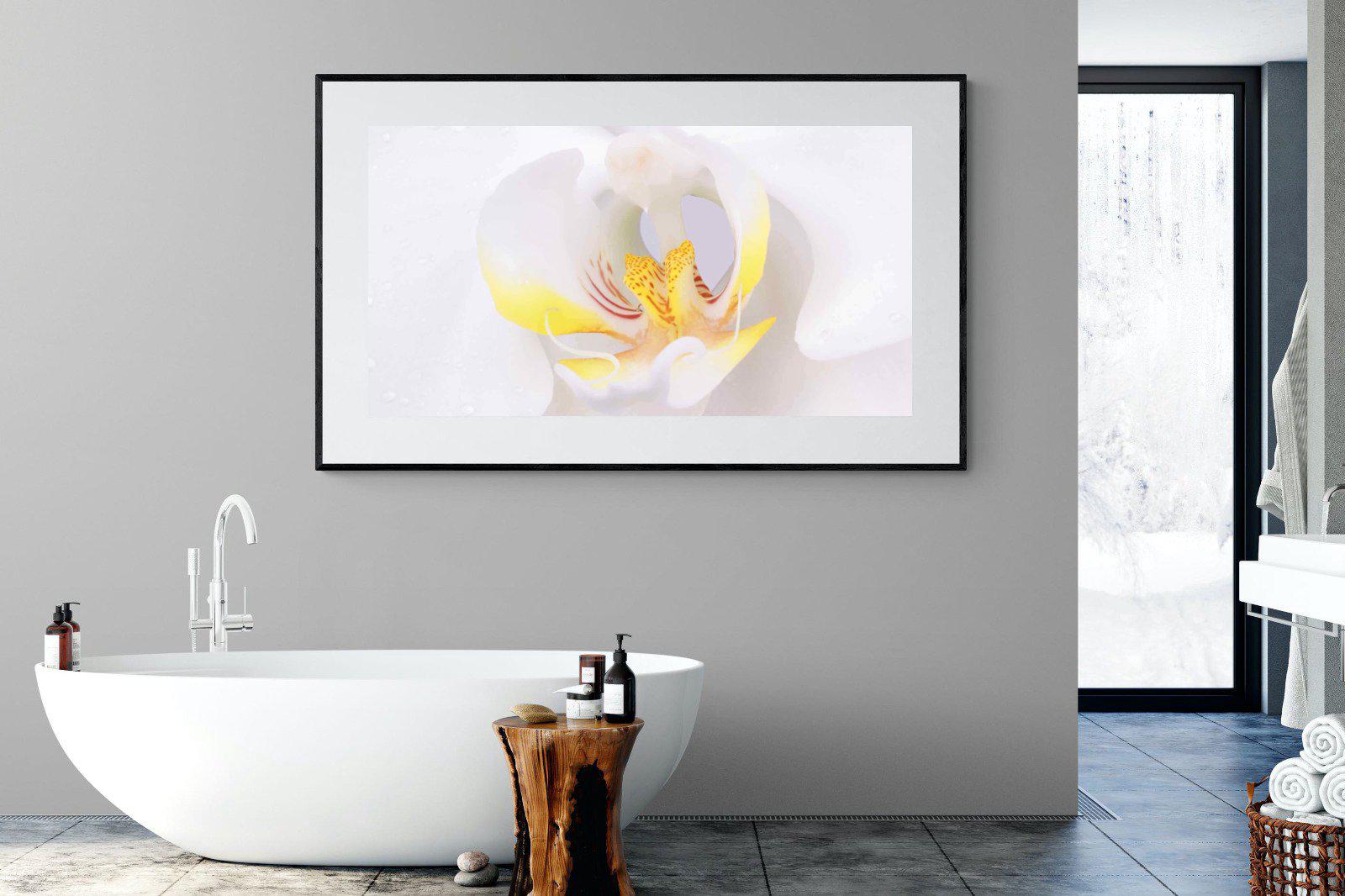 Orchid-Wall_Art-180 x 110cm-Framed Print-Black-Pixalot
