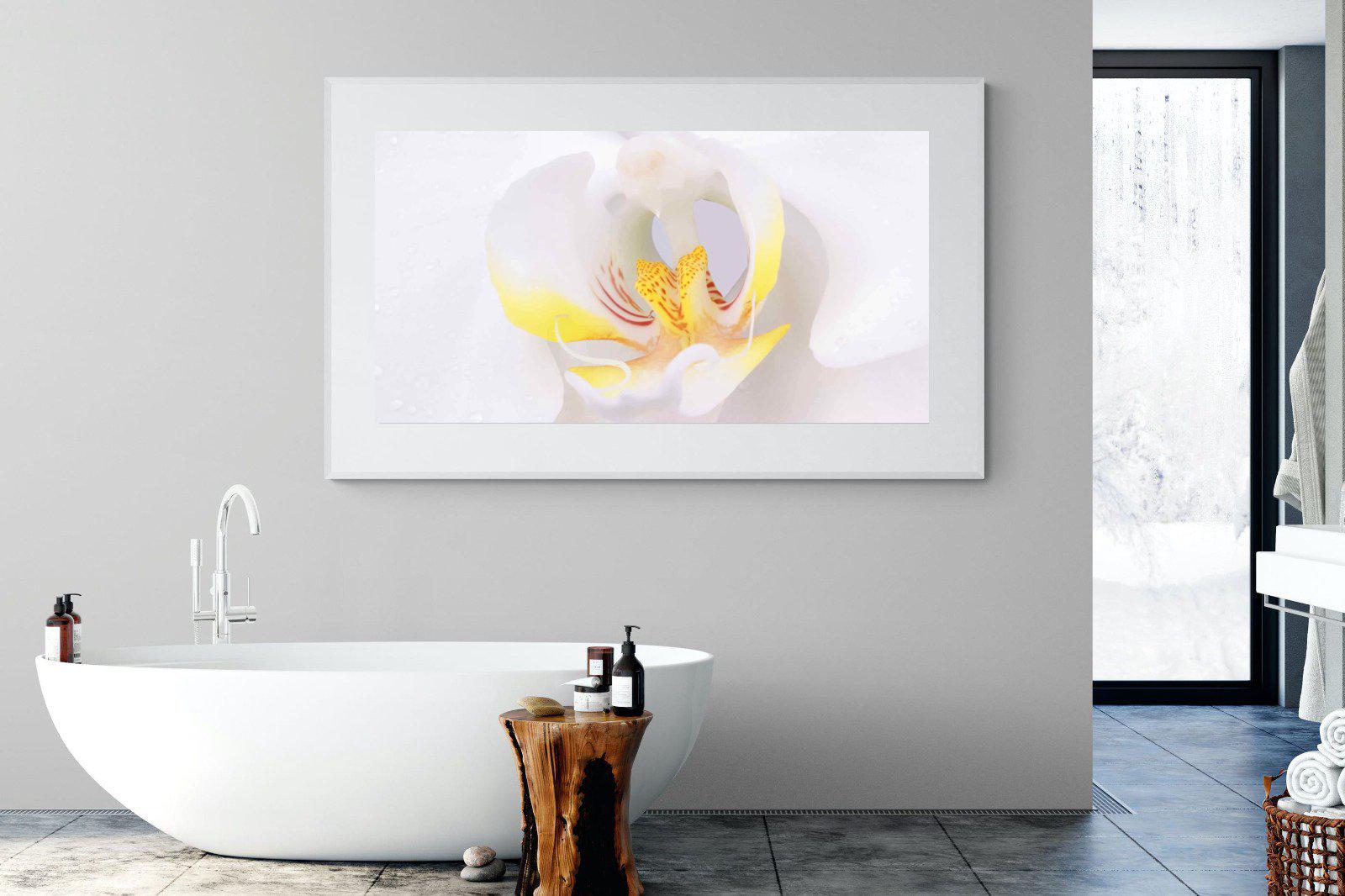 Orchid-Wall_Art-180 x 110cm-Framed Print-White-Pixalot