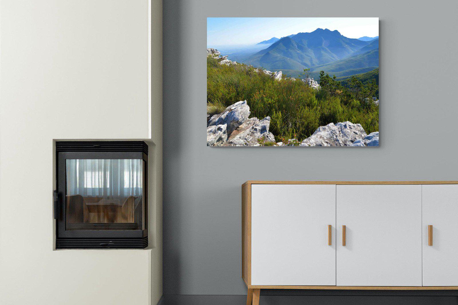 Outeniqua Mountains-Wall_Art-100 x 75cm-Mounted Canvas-No Frame-Pixalot