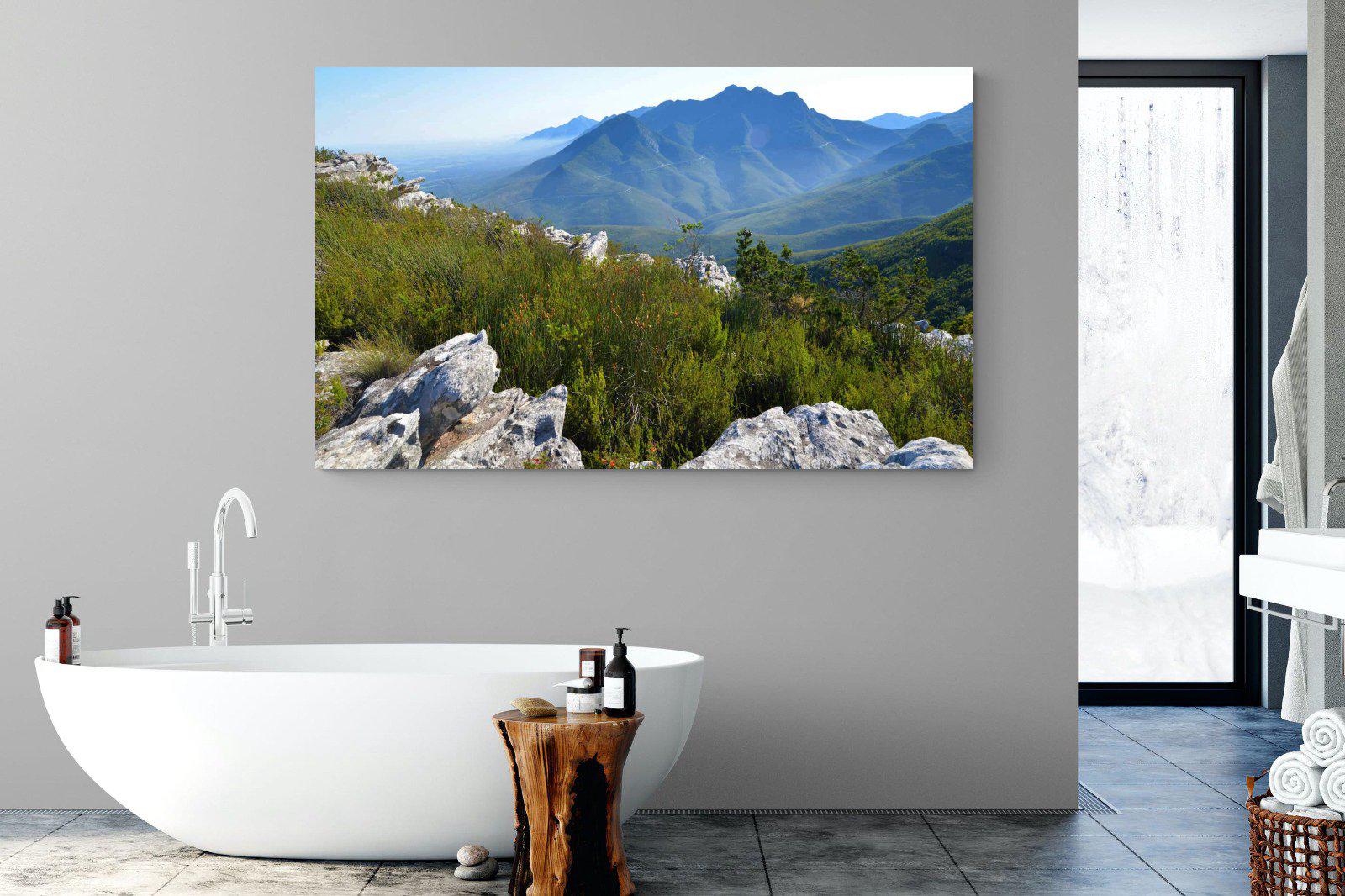 Outeniqua Mountains-Wall_Art-180 x 110cm-Mounted Canvas-No Frame-Pixalot