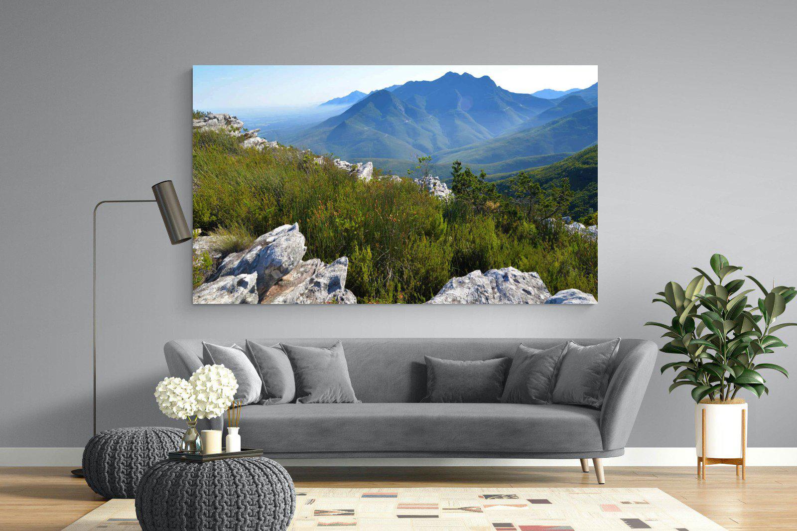 Outeniqua Mountains-Wall_Art-220 x 130cm-Mounted Canvas-No Frame-Pixalot