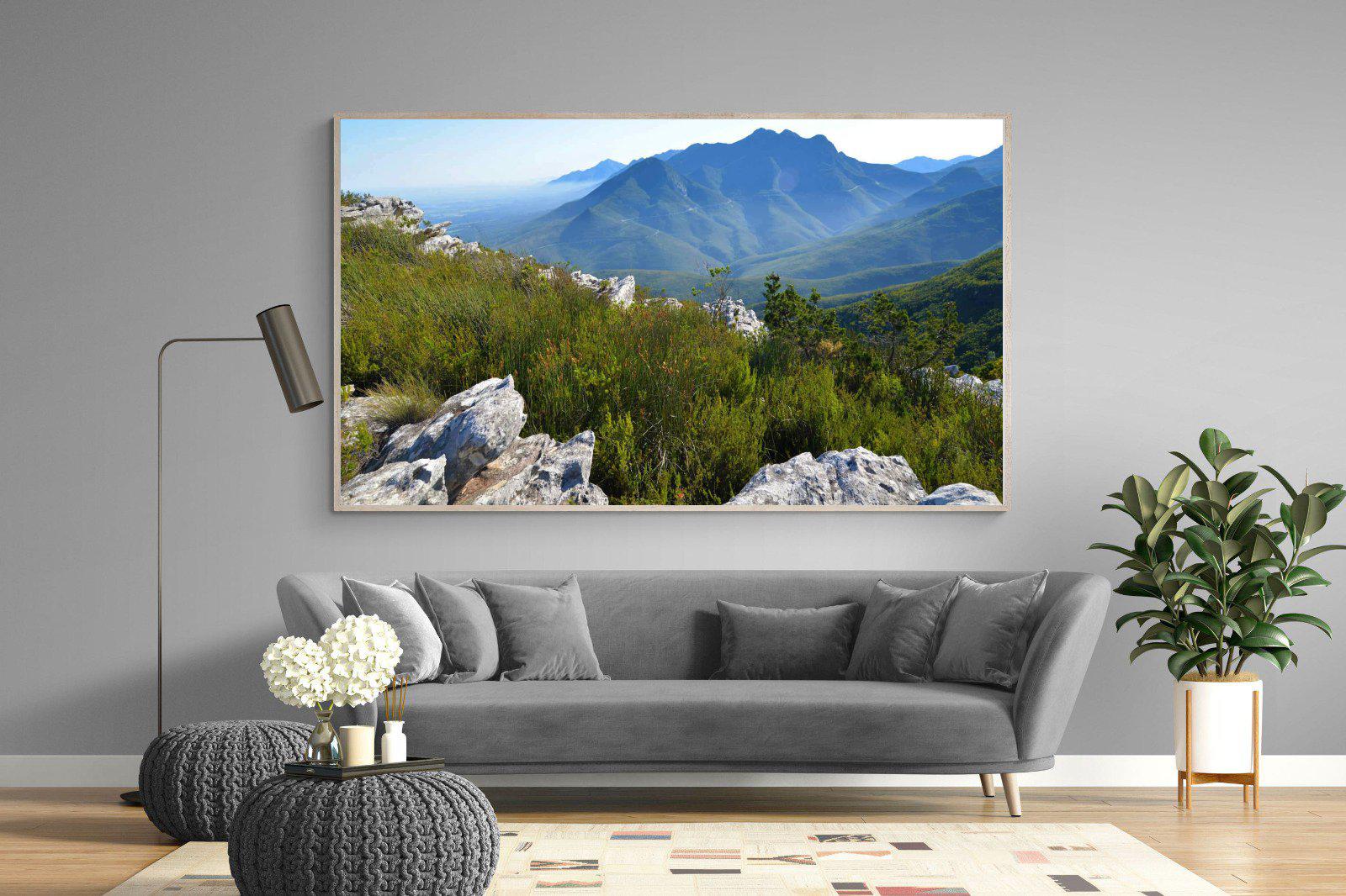 Outeniqua Mountains-Wall_Art-220 x 130cm-Mounted Canvas-Wood-Pixalot