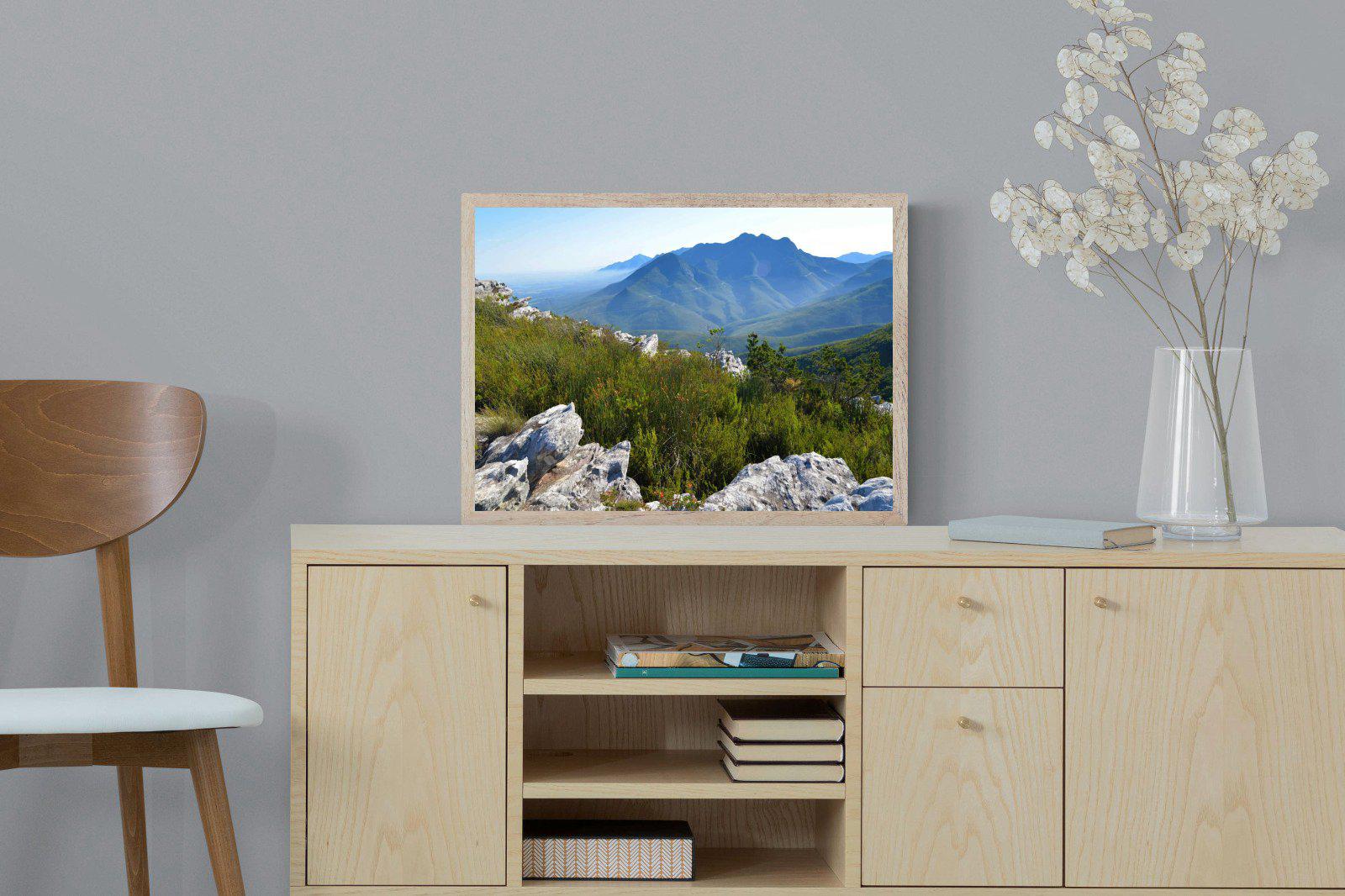 Outeniqua Mountains-Wall_Art-60 x 45cm-Mounted Canvas-Wood-Pixalot