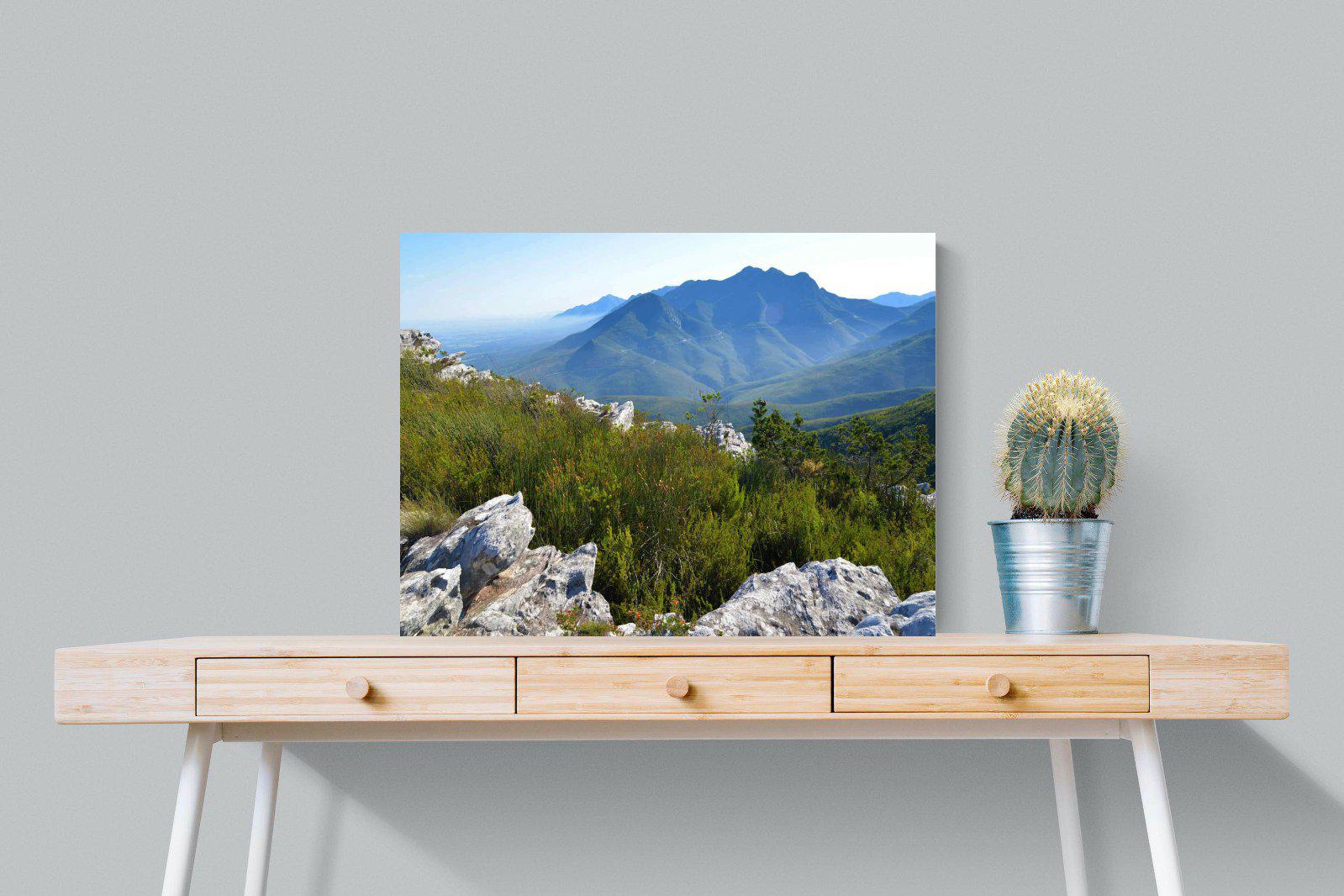 Outeniqua Mountains-Wall_Art-80 x 60cm-Mounted Canvas-No Frame-Pixalot