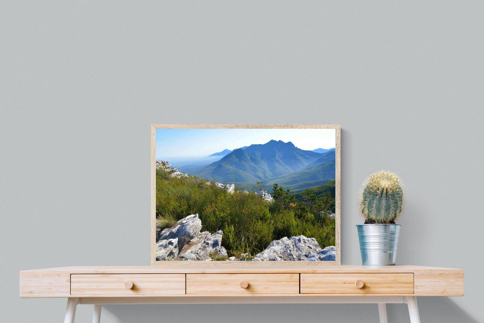 Outeniqua Mountains-Wall_Art-80 x 60cm-Mounted Canvas-Wood-Pixalot