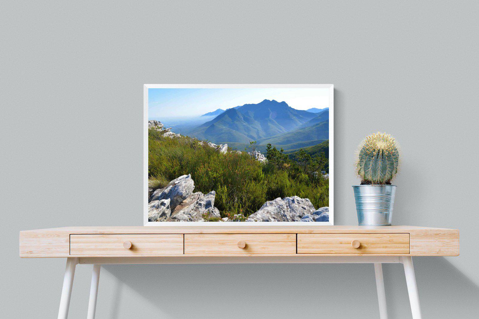 Outeniqua Mountains-Wall_Art-80 x 60cm-Mounted Canvas-White-Pixalot