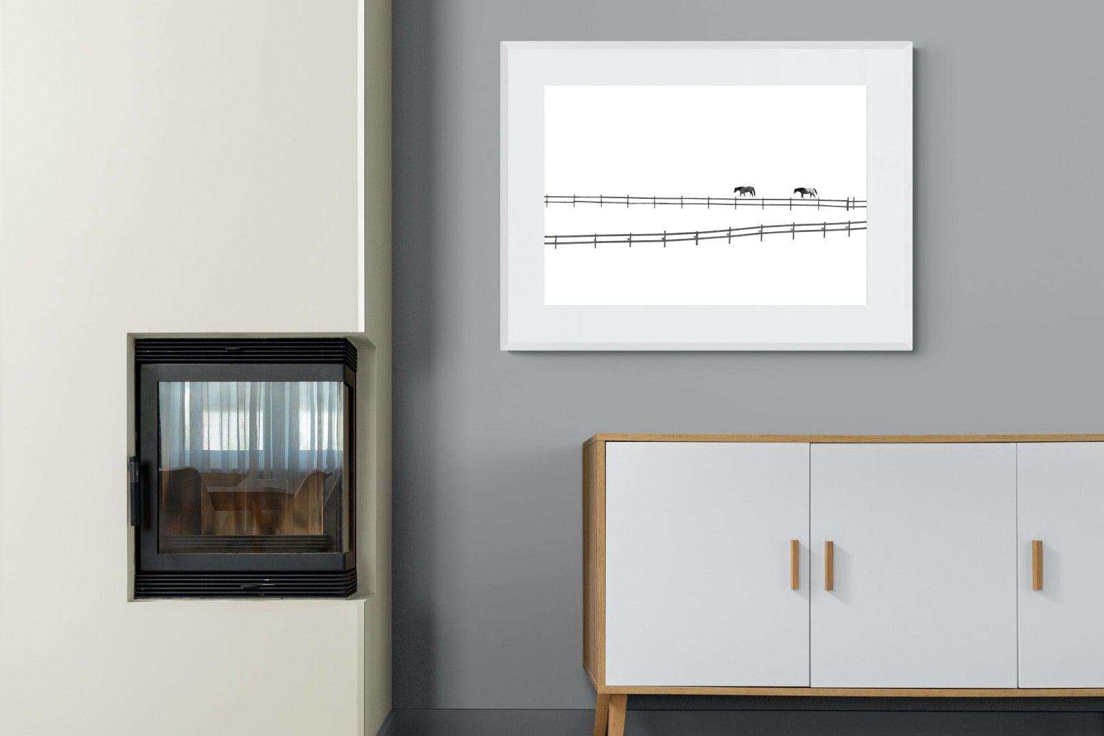 Paddock-Wall_Art-100 x 75cm-Framed Print-White-Pixalot