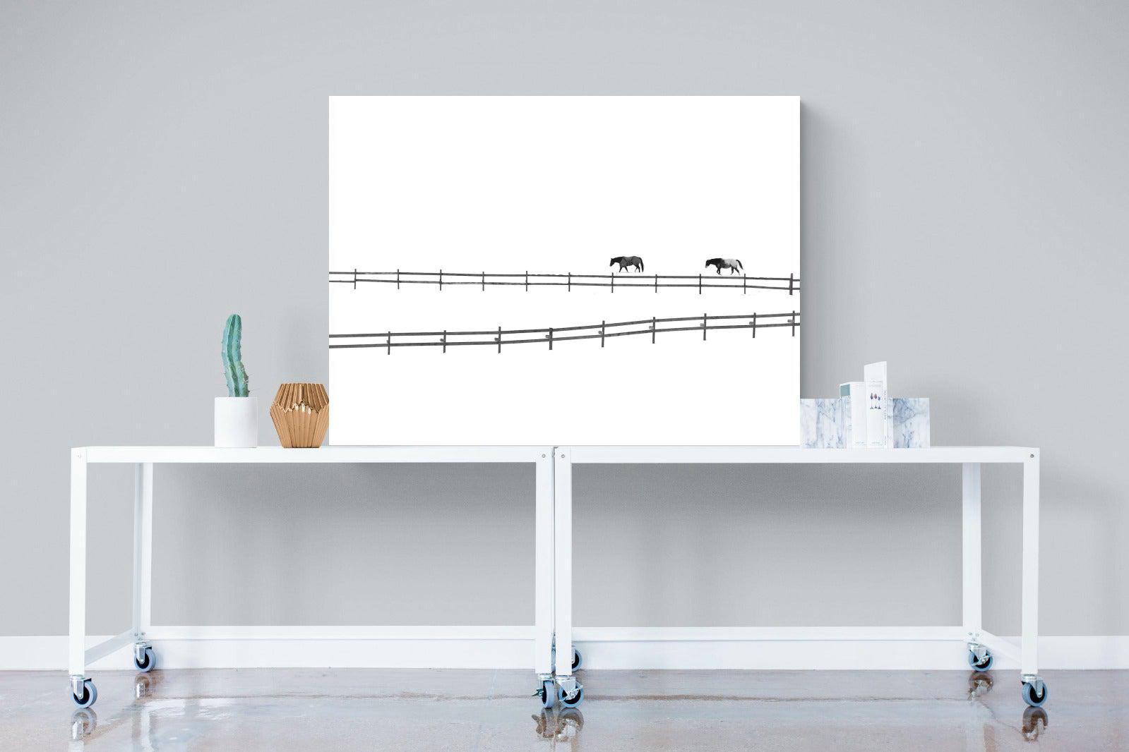 Paddock-Wall_Art-120 x 90cm-Mounted Canvas-No Frame-Pixalot