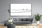 Paddock-Wall_Art-220 x 130cm-Mounted Canvas-Black-Pixalot