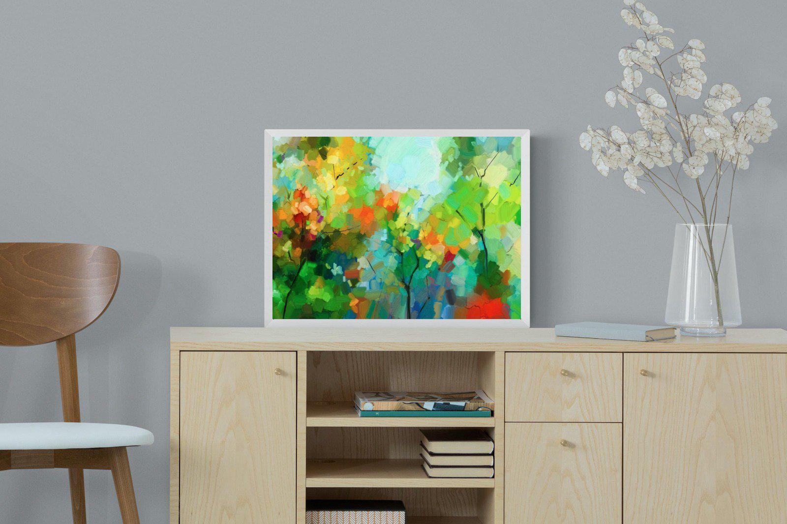 Painted Orchard-Wall_Art-60 x 45cm-Mounted Canvas-White-Pixalot