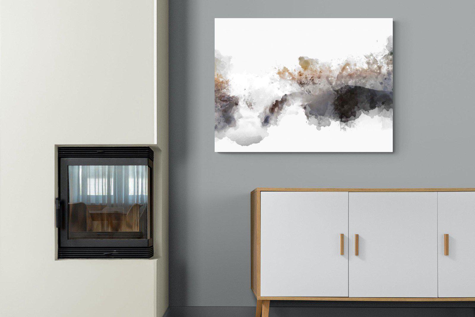 Painted Smoke-Wall_Art-100 x 75cm-Mounted Canvas-No Frame-Pixalot