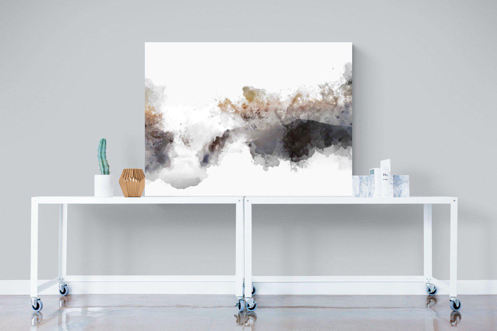 Painted Smoke-Wall_Art-120 x 90cm-Mounted Canvas-No Frame-Pixalot
