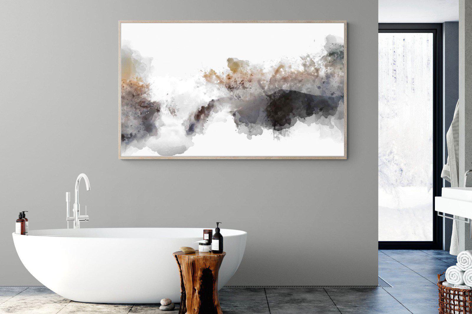 Painted Smoke-Wall_Art-180 x 110cm-Mounted Canvas-Wood-Pixalot