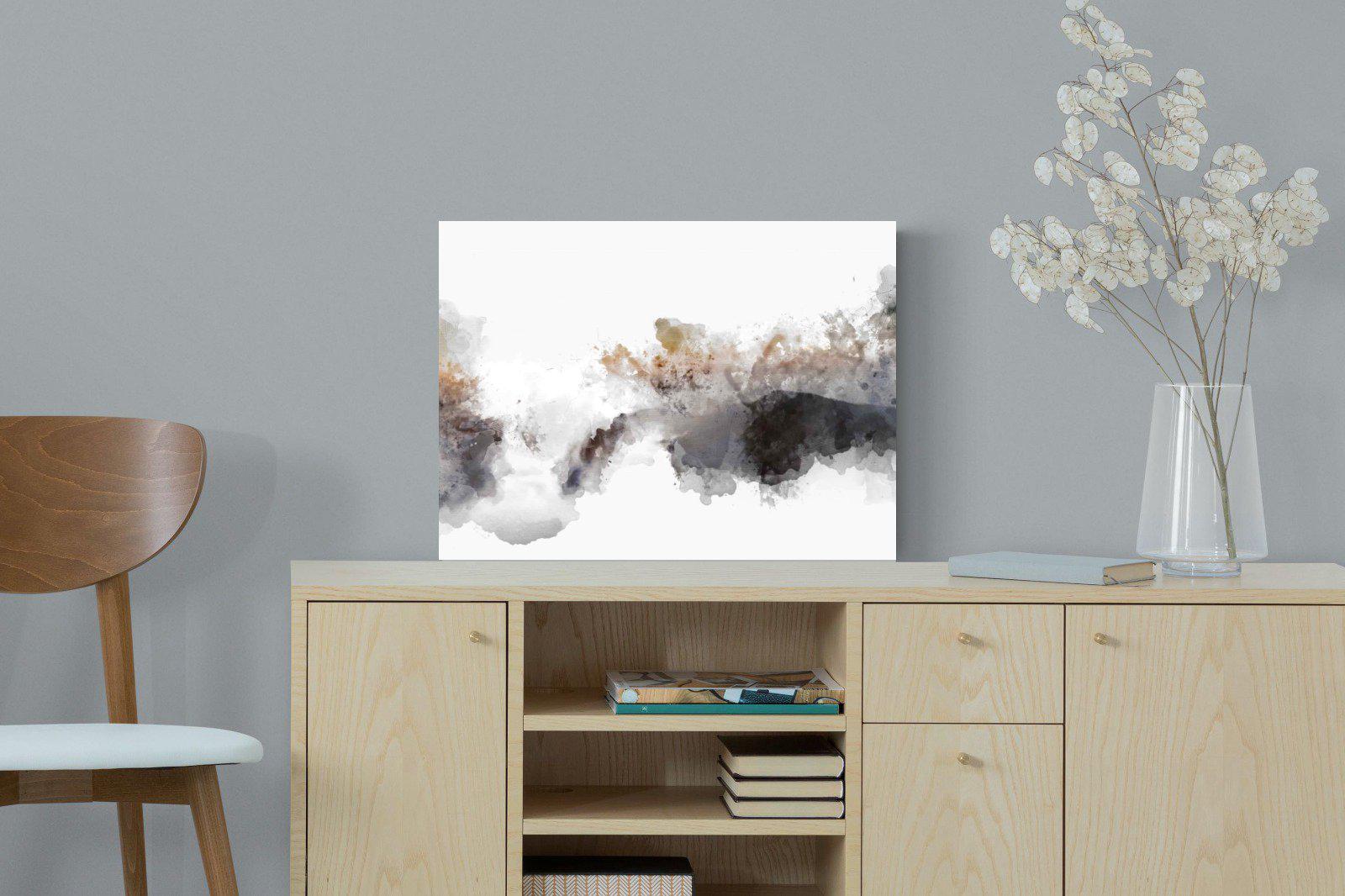 Painted Smoke-Wall_Art-60 x 45cm-Mounted Canvas-No Frame-Pixalot