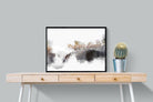 Painted Smoke-Wall_Art-80 x 60cm-Mounted Canvas-Black-Pixalot
